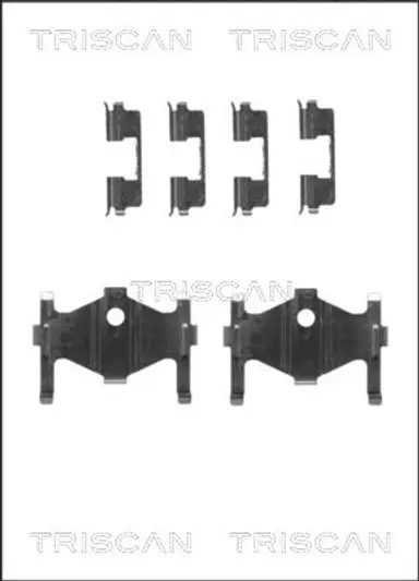 KIT DE ACCESORIOS, PASTILLAS DE FRE