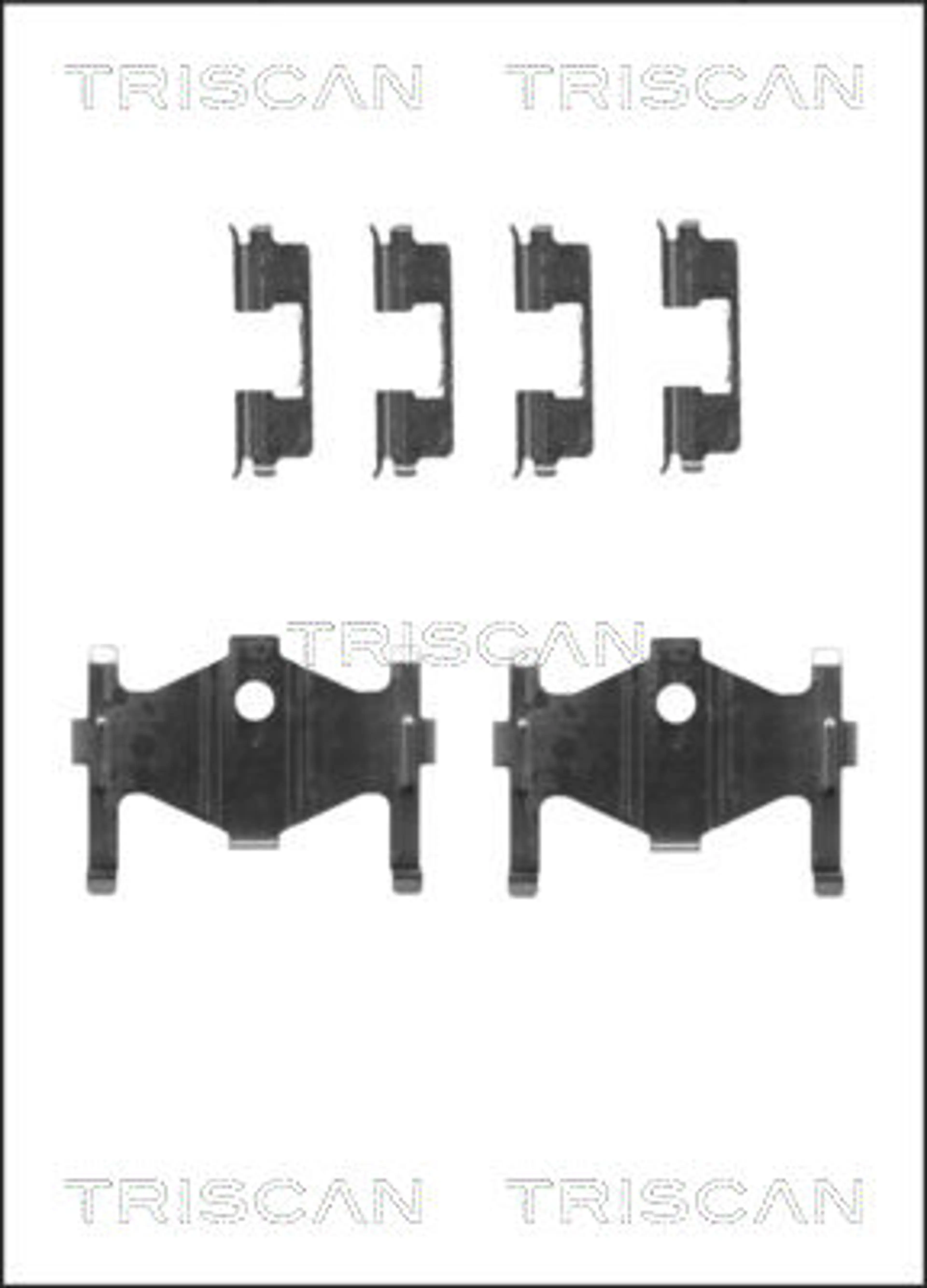 KIT DE ACCESORIOS, PASTILLAS DE FRE