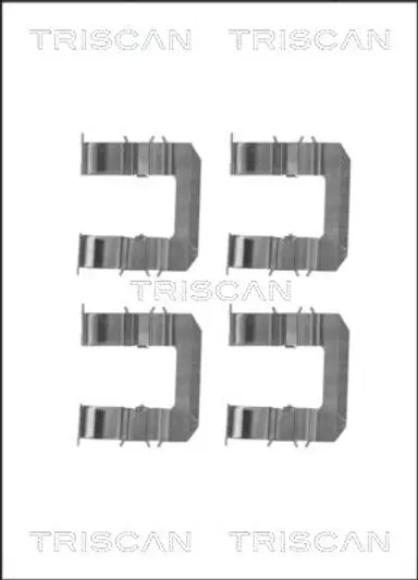 KIT DE ACCESORIOS, PASTILLAS DE FRE