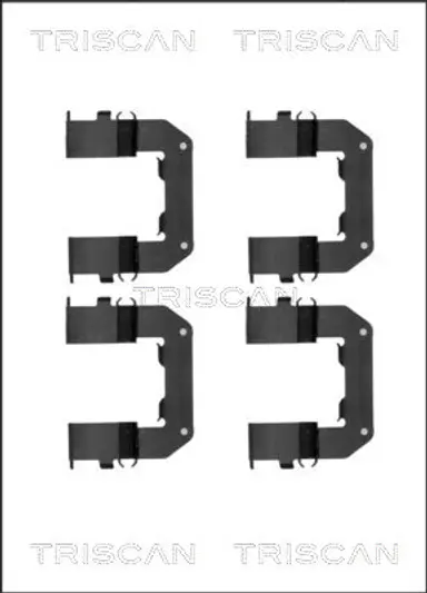 KIT DE ACCESORIOS, PASTILLAS DE FRE