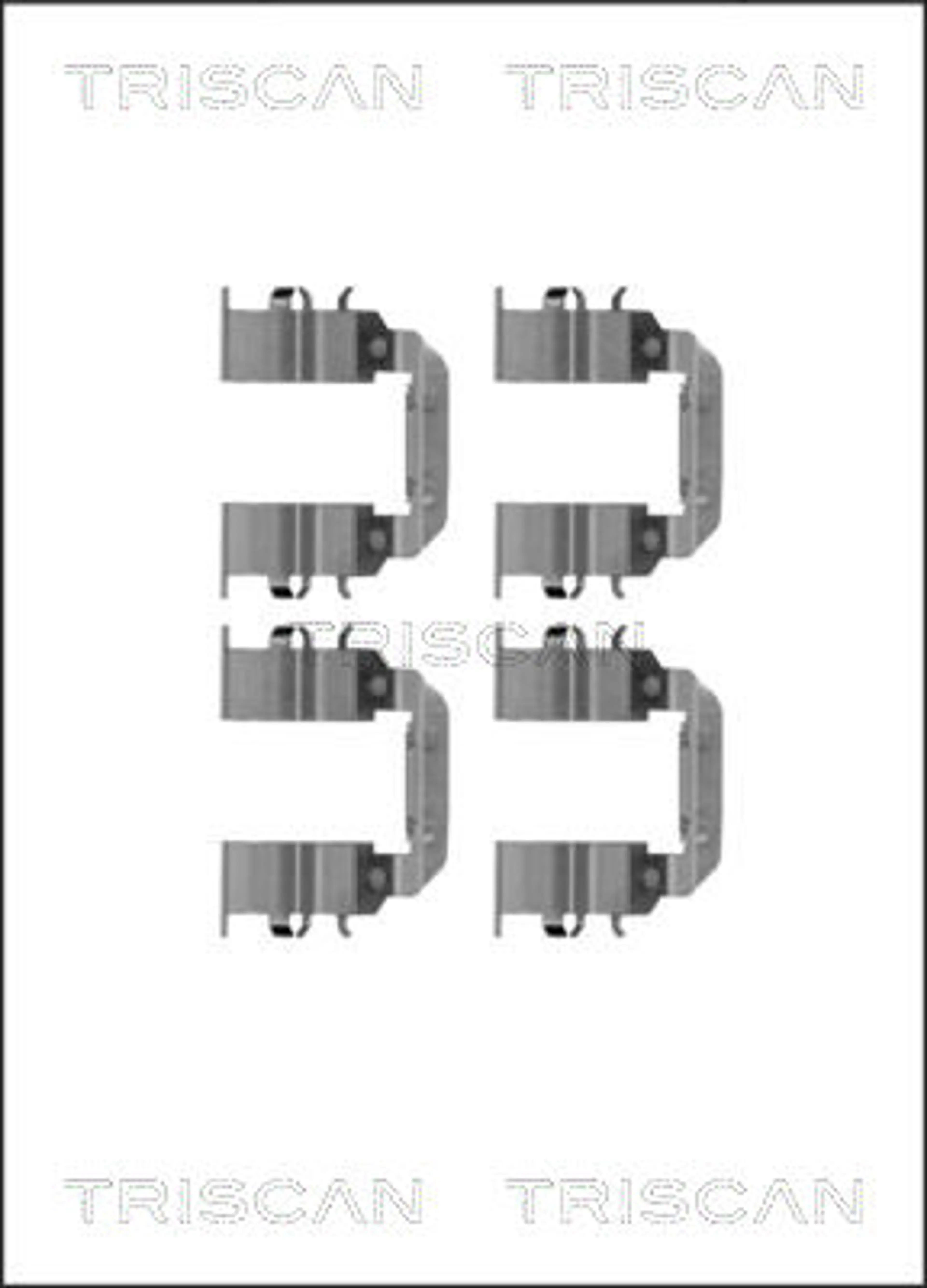 KIT DE ACCESORIOS, PASTILLAS DE FRE