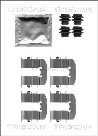 KIT DE ACCESORIOS, PASTILLAS DE FRE