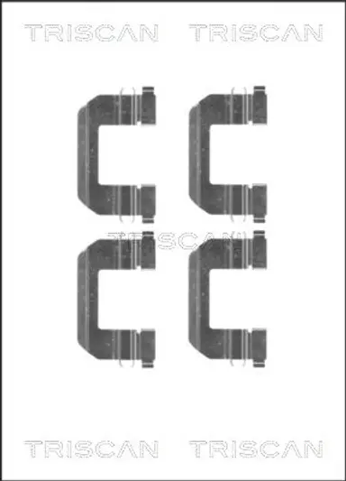 KIT DE ACCESORIOS, PASTILLAS DE FRE