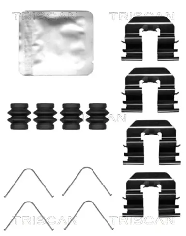 KIT DE ACCESORIOS, PASTILLAS DE FRE