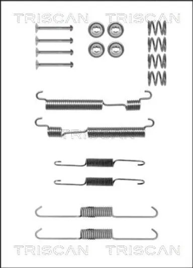 JUEGO DE ACCESORIOS, ZAPATAS DE FRE