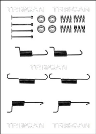 JUEGO DE ACCESORIOS, ZAPATAS DE FRE