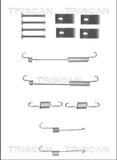 JUEGO DE ACCESORIOS, ZAPATAS DE FRE