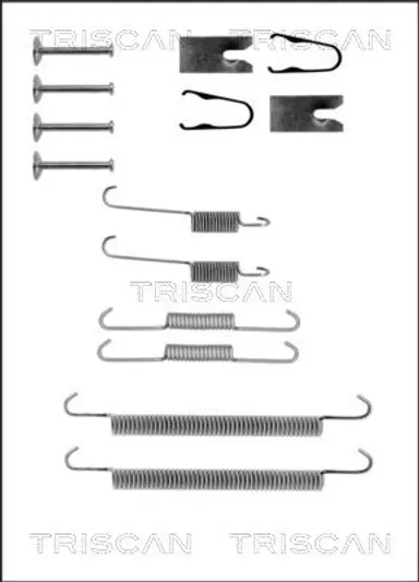 JUEGO DE ACCESORIOS, ZAPATAS DE FRE