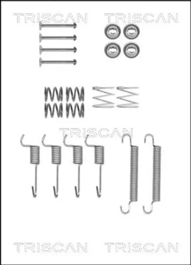 JUEGO DE ACCESORIOS, ZAPATAS DE FRE