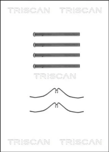 KIT DE ACCESORIOS, PASTILLAS DE FRE