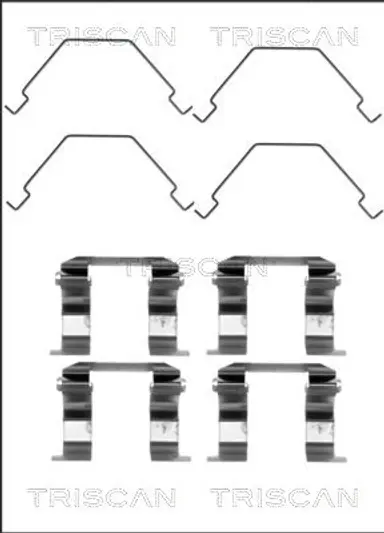 KIT DE ACCESORIOS, PASTILLAS DE FRE