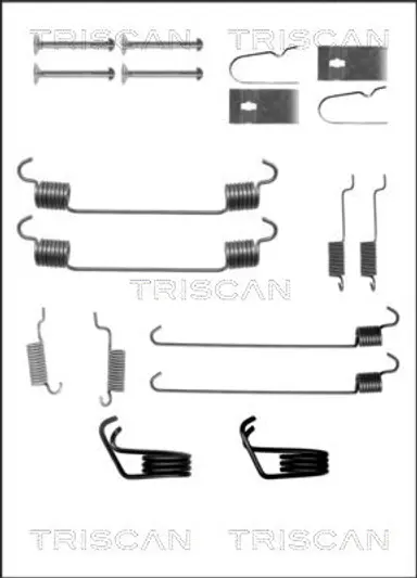 JUEGO DE ACCESORIOS, ZAPATAS DE FRE