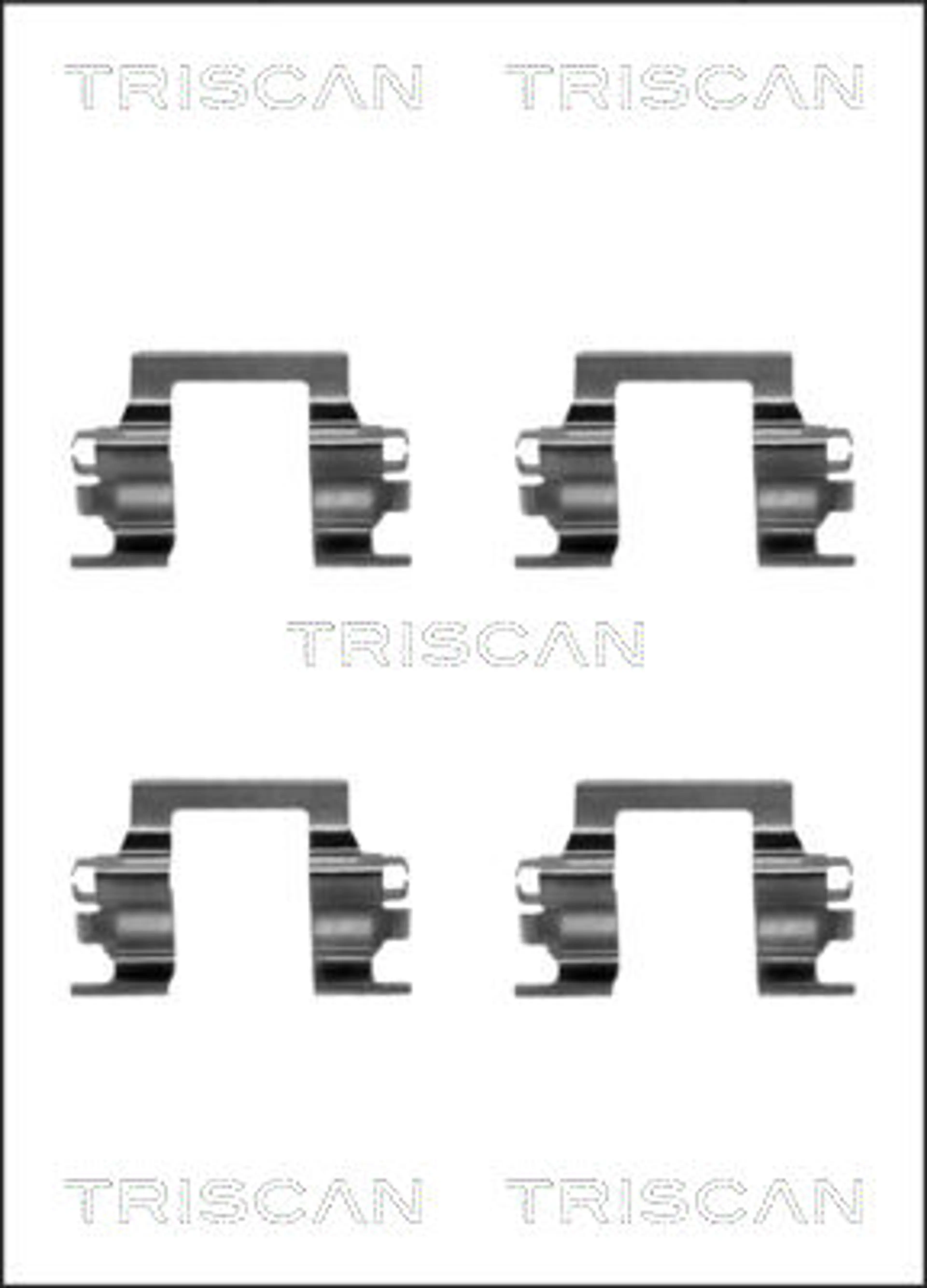 KIT DE ACCESORIOS, PASTILLAS DE FRE