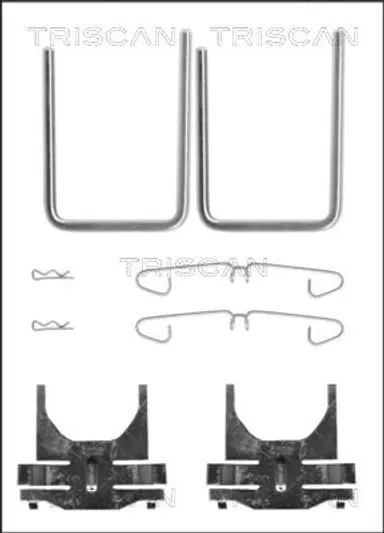 KIT DE ACCESORIOS, PASTILLAS DE FRE