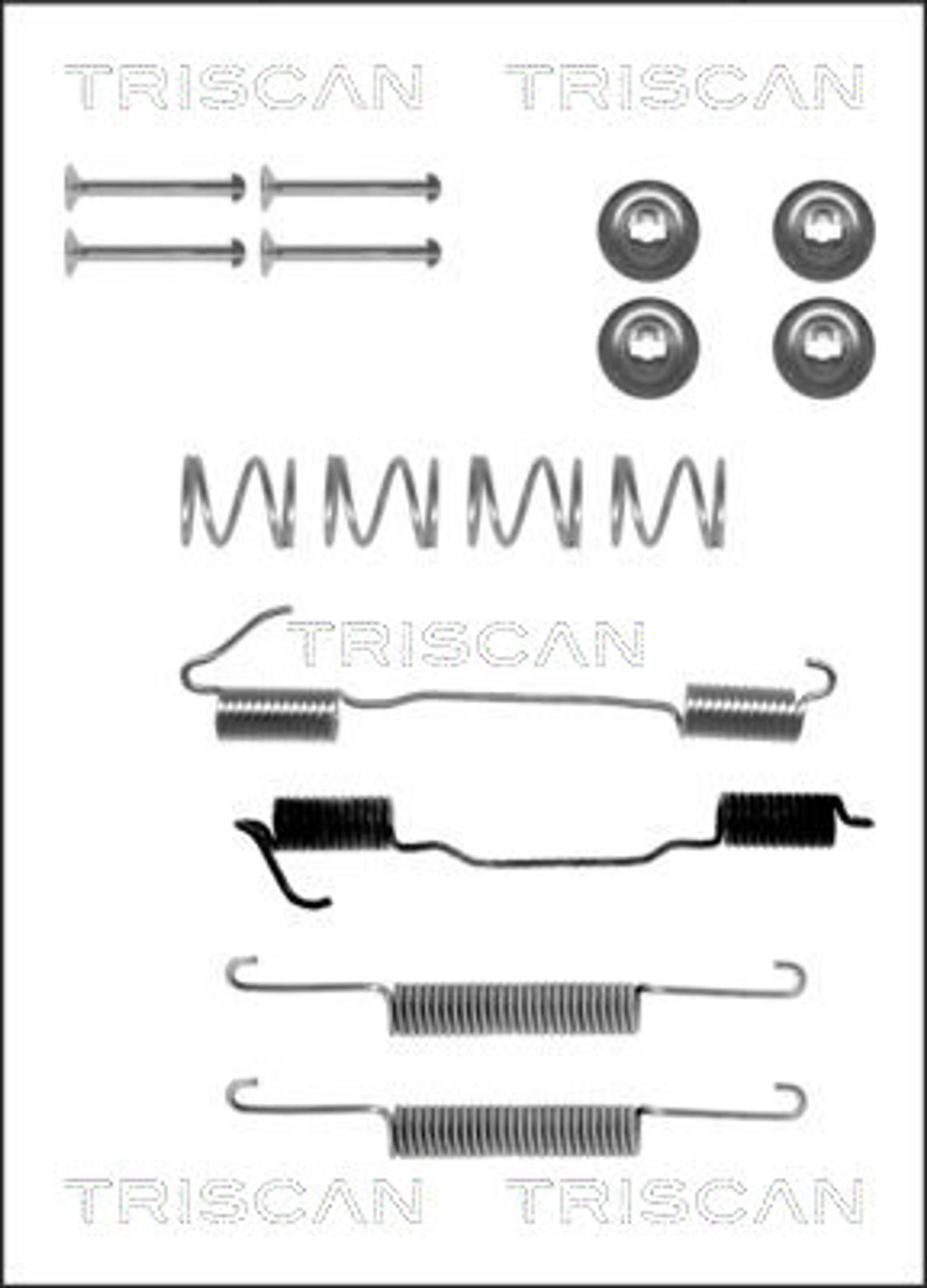 JUEGO DE ACCESORIOS, ZAPATAS DE FRE