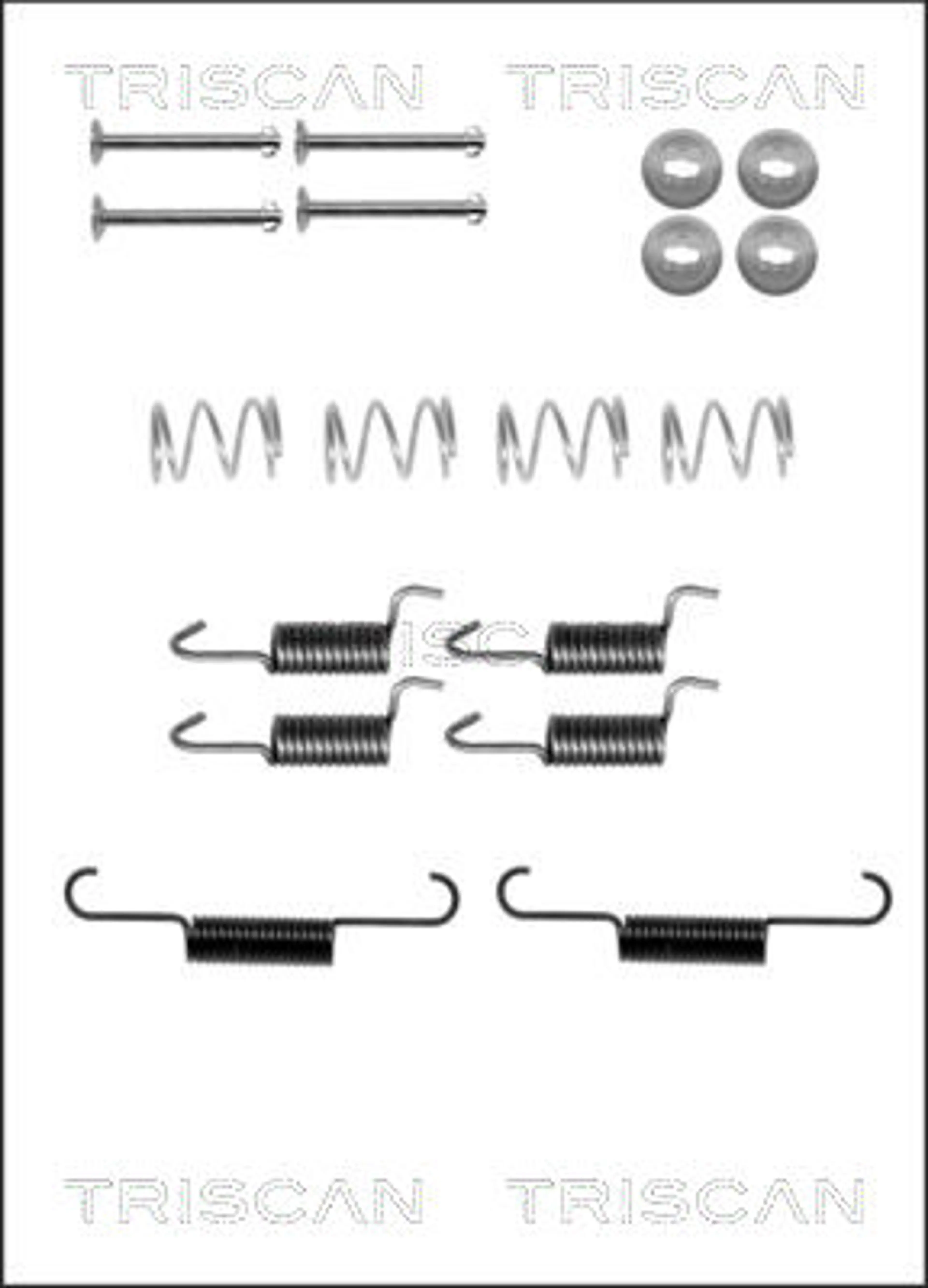 JUEGO DE ACCESORIOS, ZAPATAS DE FRE