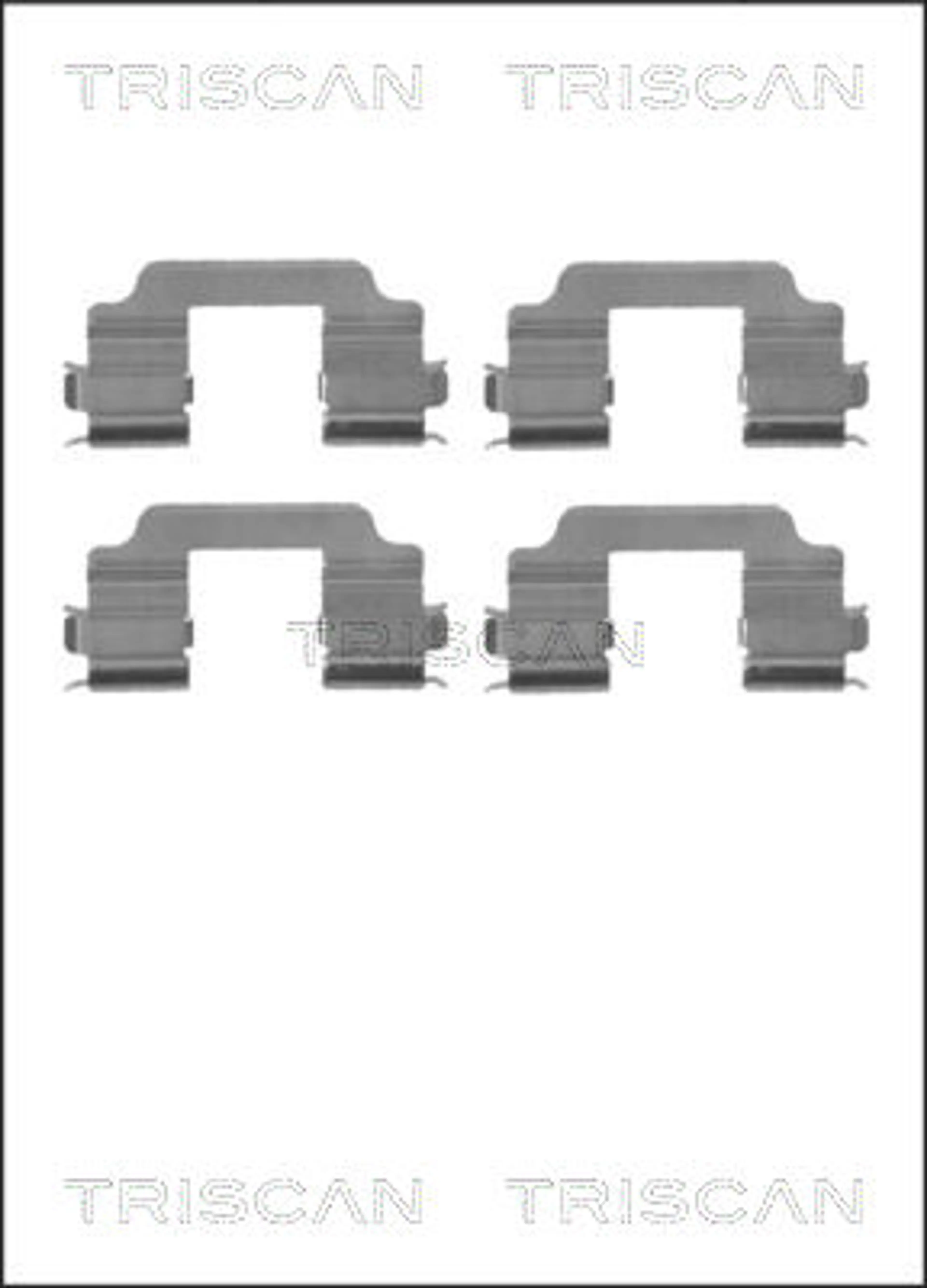 KIT DE ACCESORIOS, PASTILLAS DE FRE