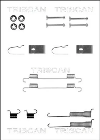 JUEGO DE ACCESORIOS, ZAPATAS DE FRE