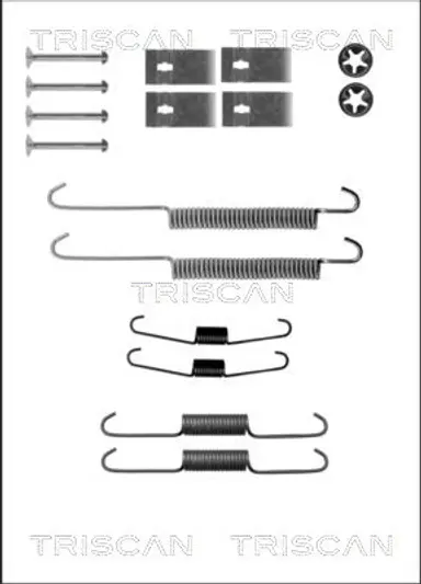 JUEGO DE ACCESORIOS, ZAPATAS DE FRE