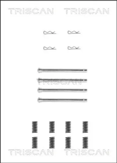 KIT DE ACCESORIOS, PASTILLAS DE FRE