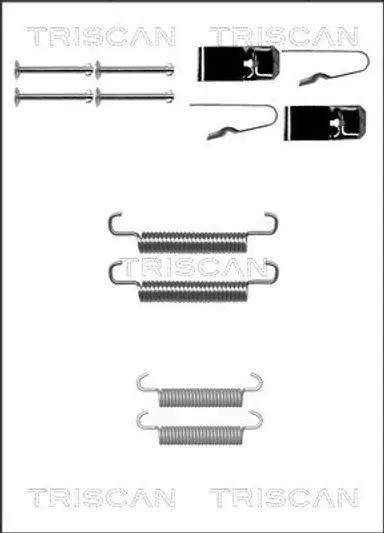 JUEGO DE ACCESORIOS, ZAPATAS DE FRE