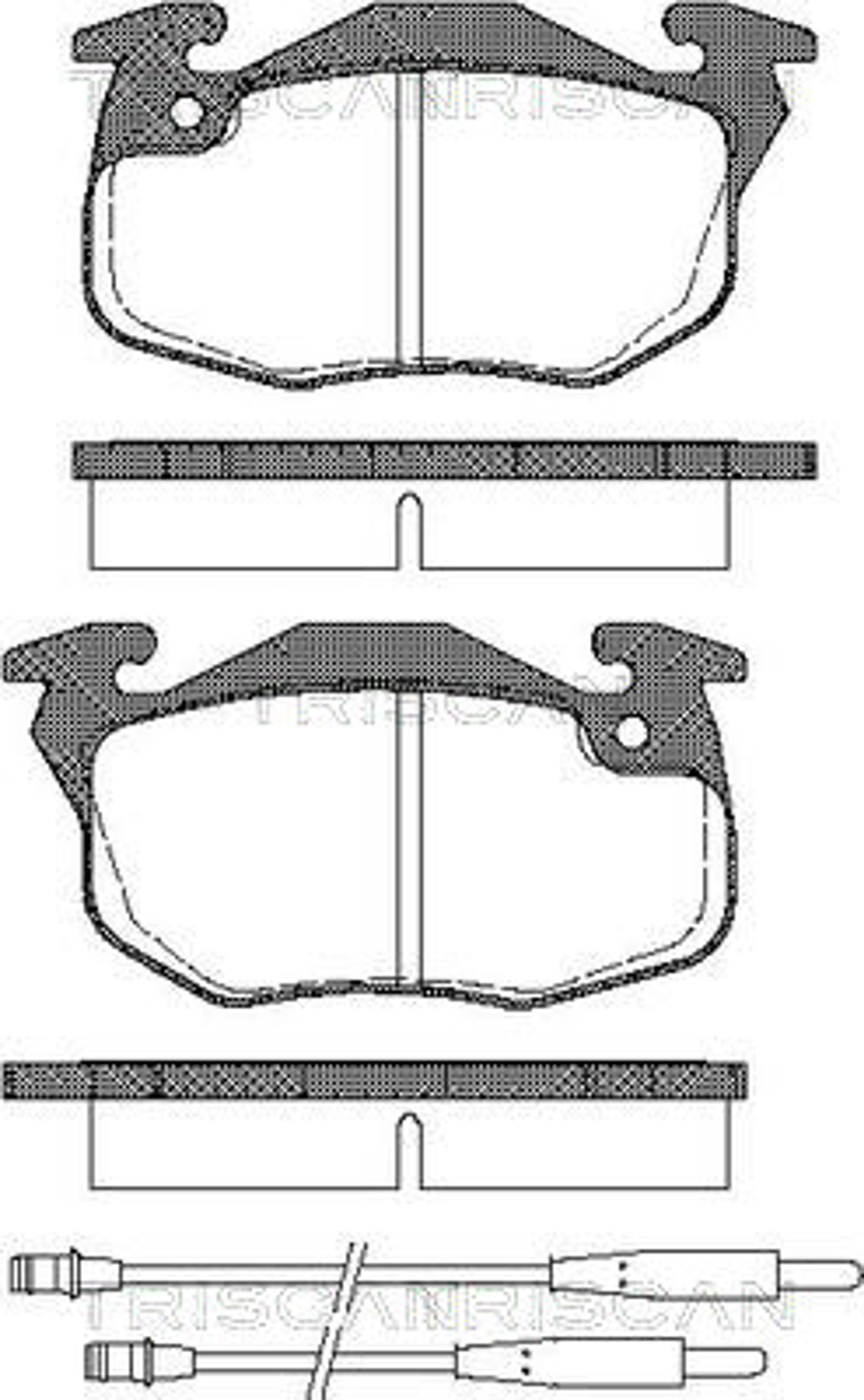 JUEGO DE PASTILLAS DE FRENO