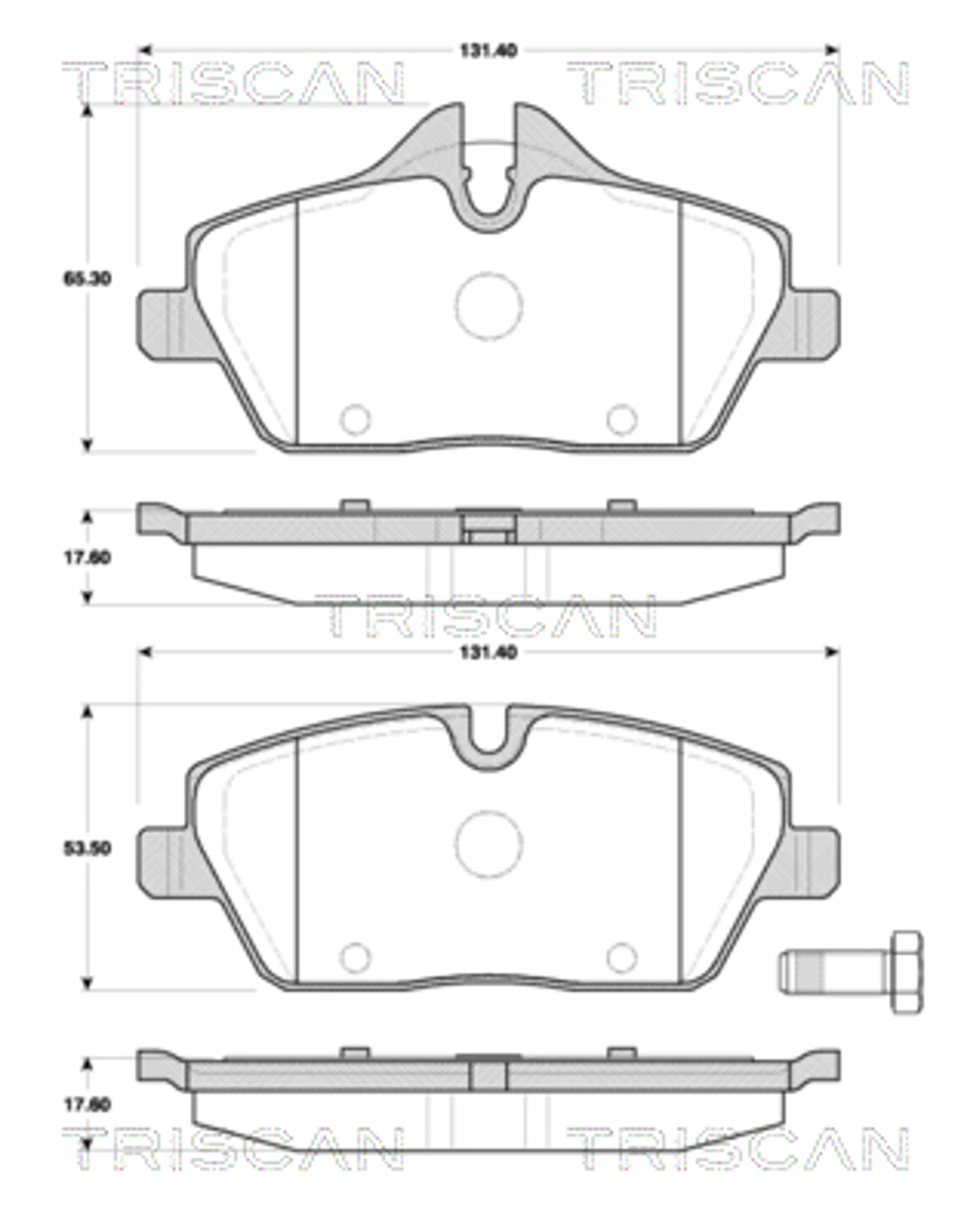 JUEGO DE PASTILLAS DE FRENO