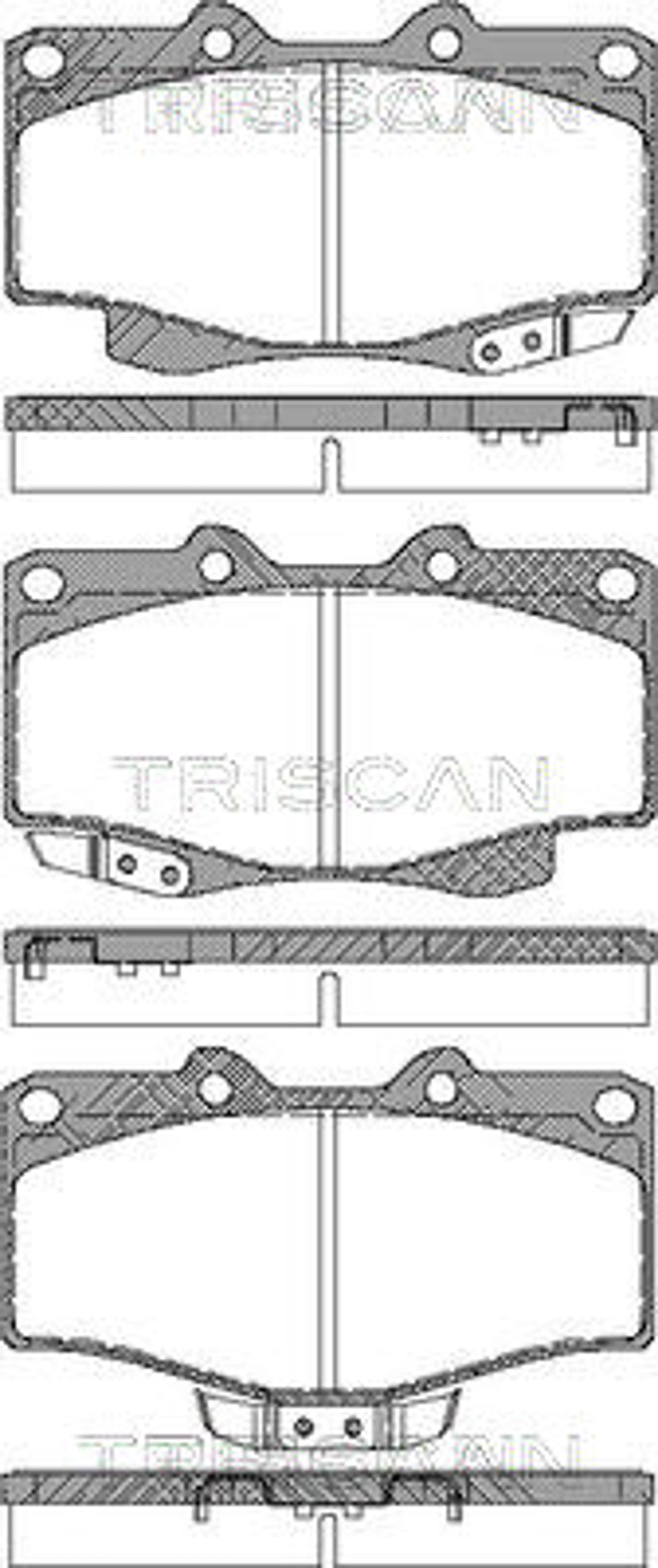 JUEGO DE PASTILLAS DE FRENO