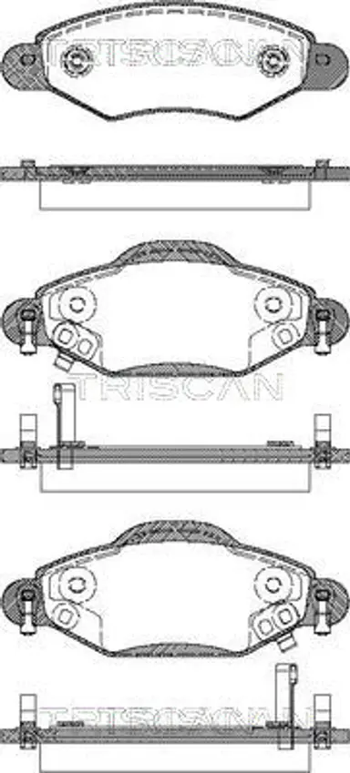 JUEGO DE PASTILLAS DE FRENO