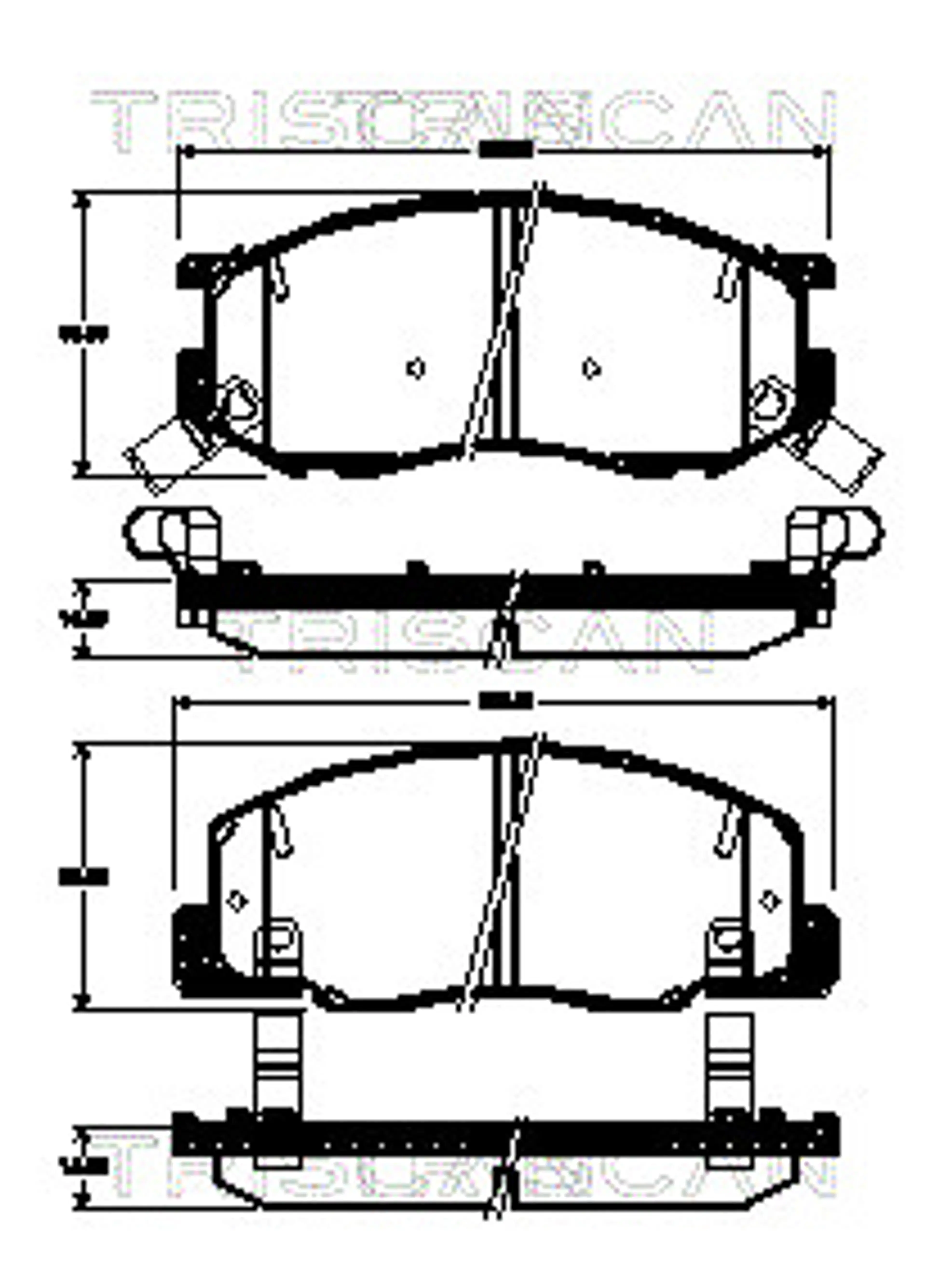 JUEGO DE PASTILLAS DE FRENO