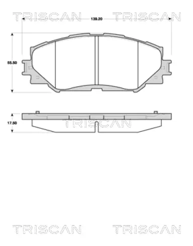 JUEGO DE PASTILLAS DE FRENO