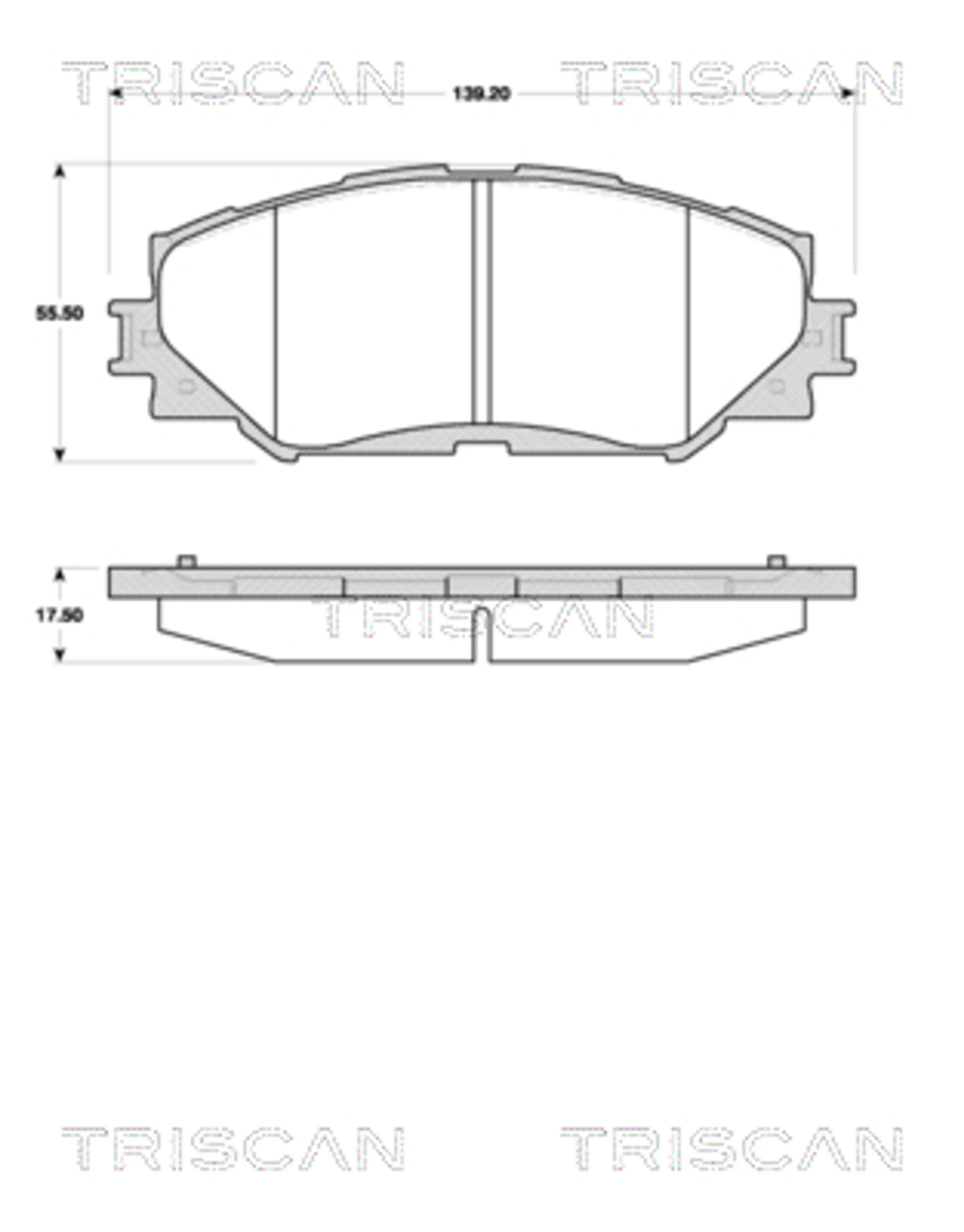JUEGO DE PASTILLAS DE FRENO