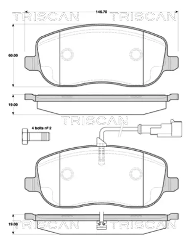JUEGO DE PASTILLAS DE FRENO