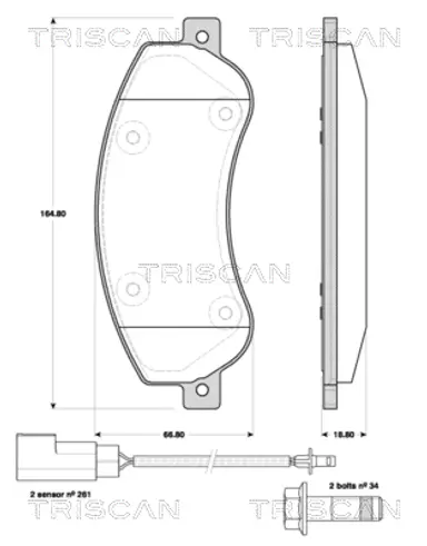 JUEGO DE PASTILLAS DE FRENO