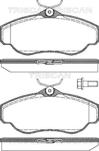JUEGO DE PASTILLAS DE FRENO