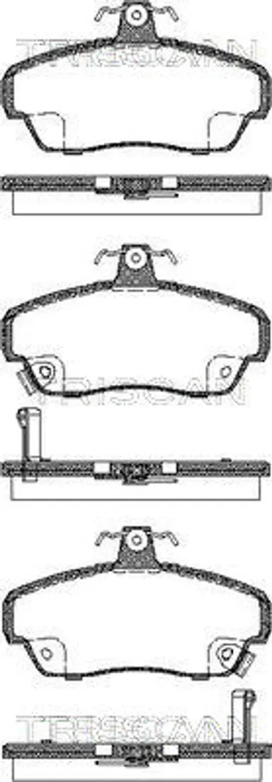 JUEGO DE PASTILLAS DE FRENO