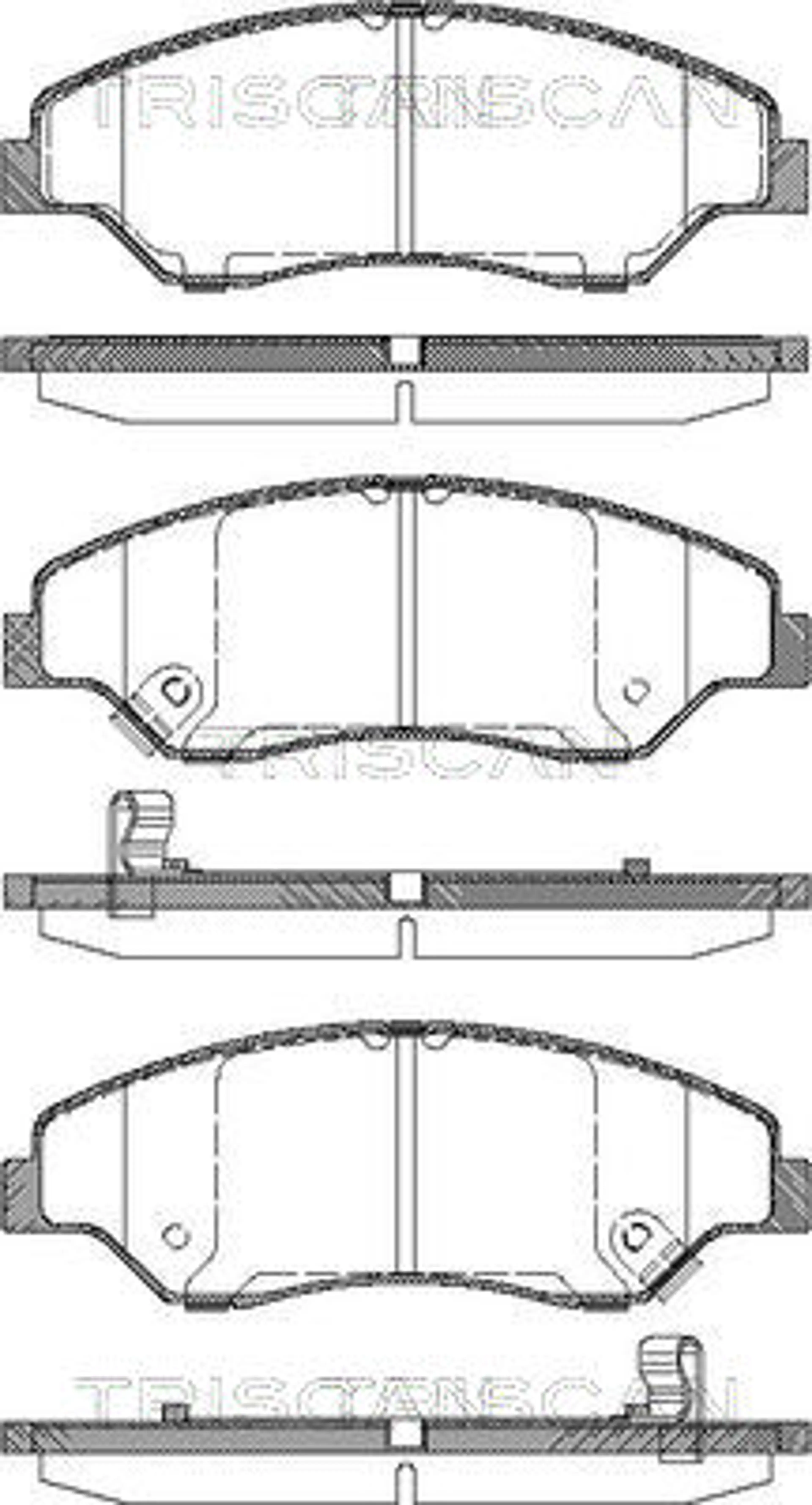 JUEGO DE PASTILLAS DE FRENO