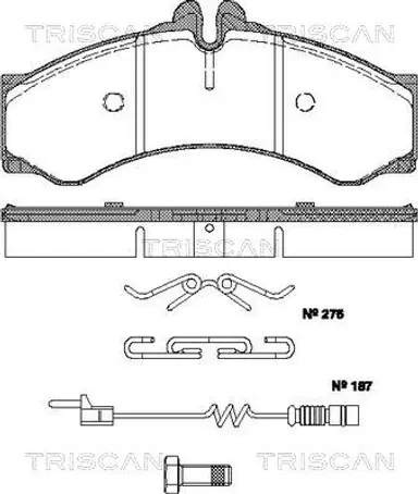 JUEGO DE PASTILLAS DE FRENO