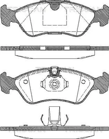 JUEGO DE PASTILLAS DE FRENO