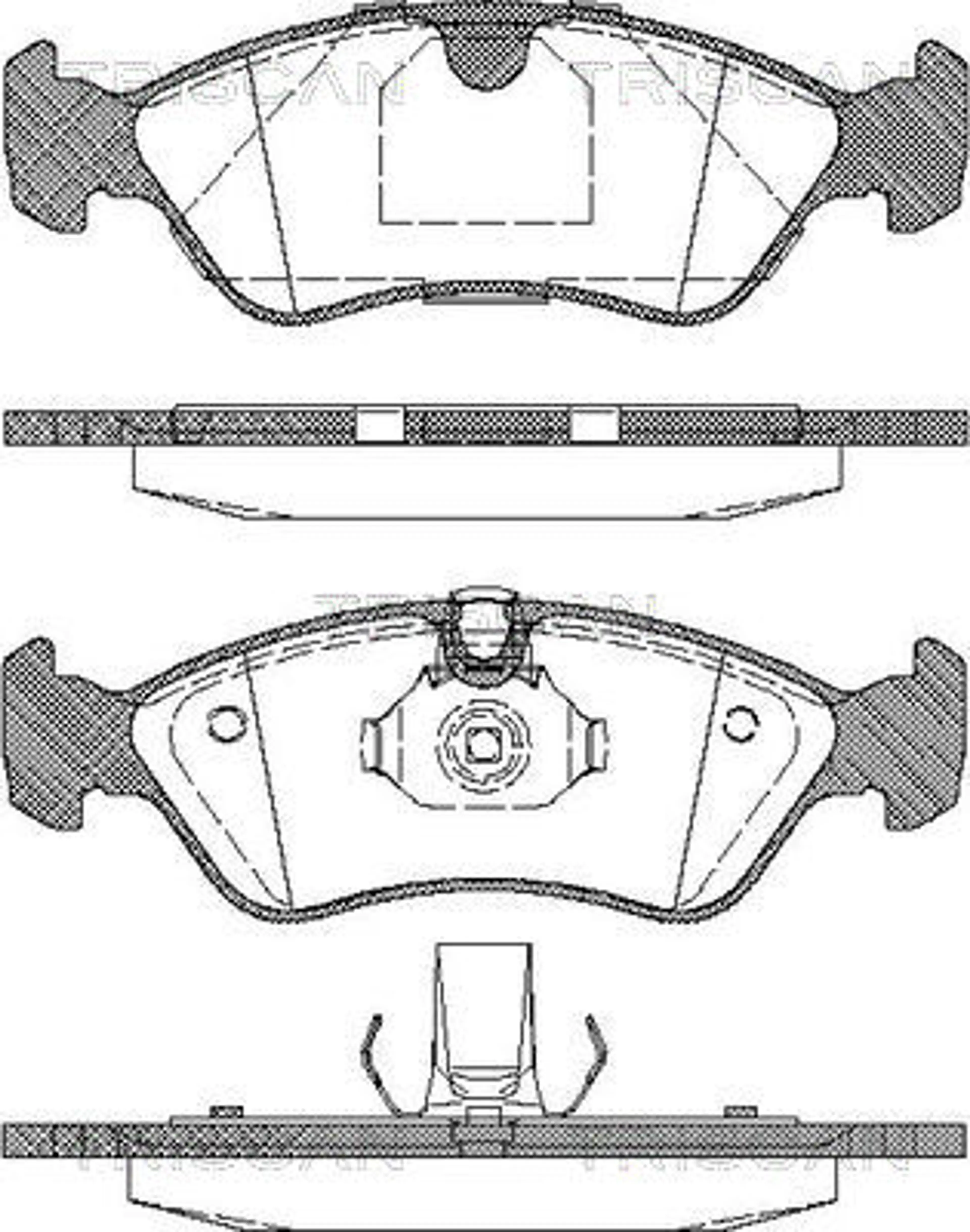 JUEGO DE PASTILLAS DE FRENO