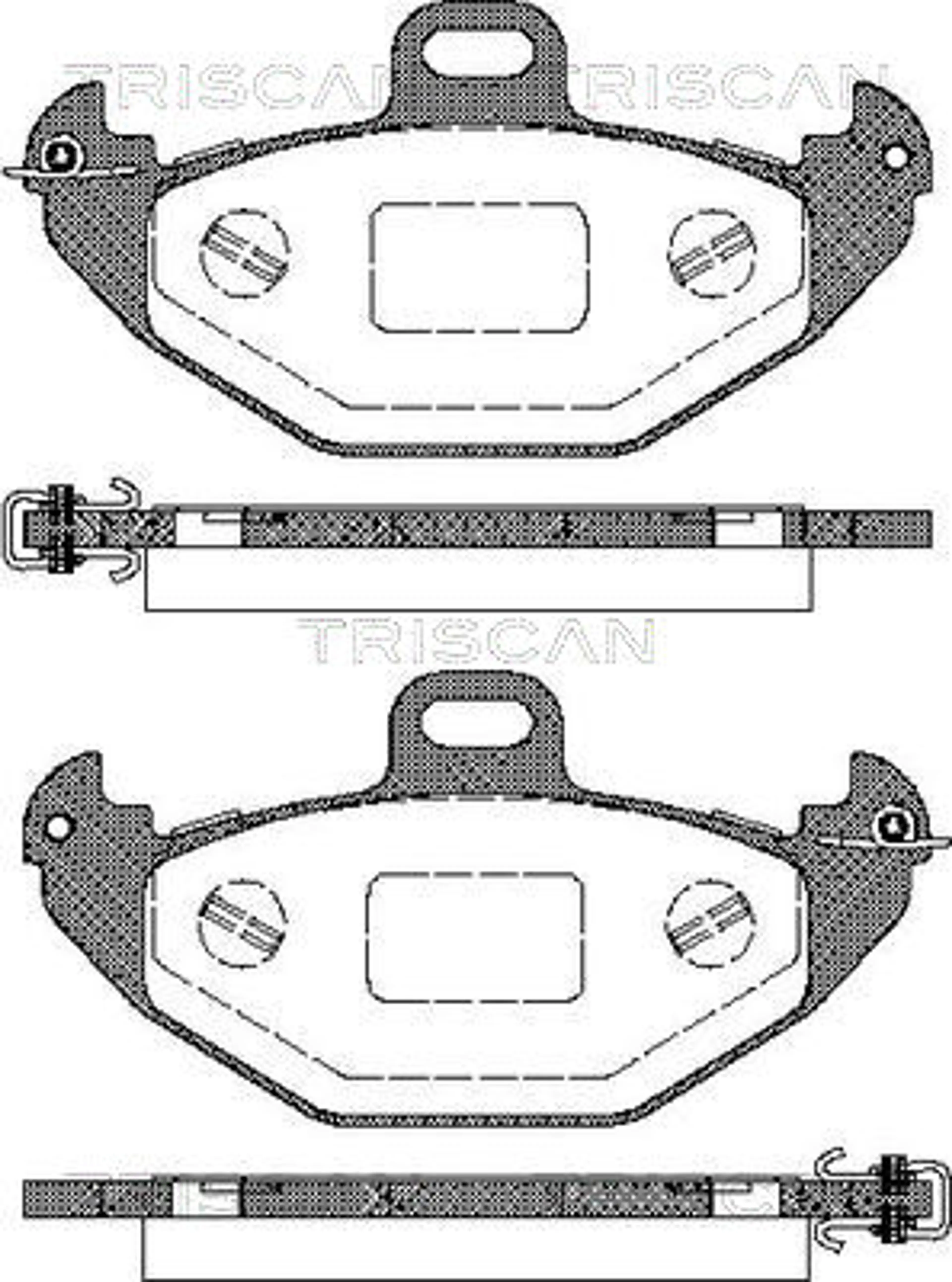 JUEGO DE PASTILLAS DE FRENO