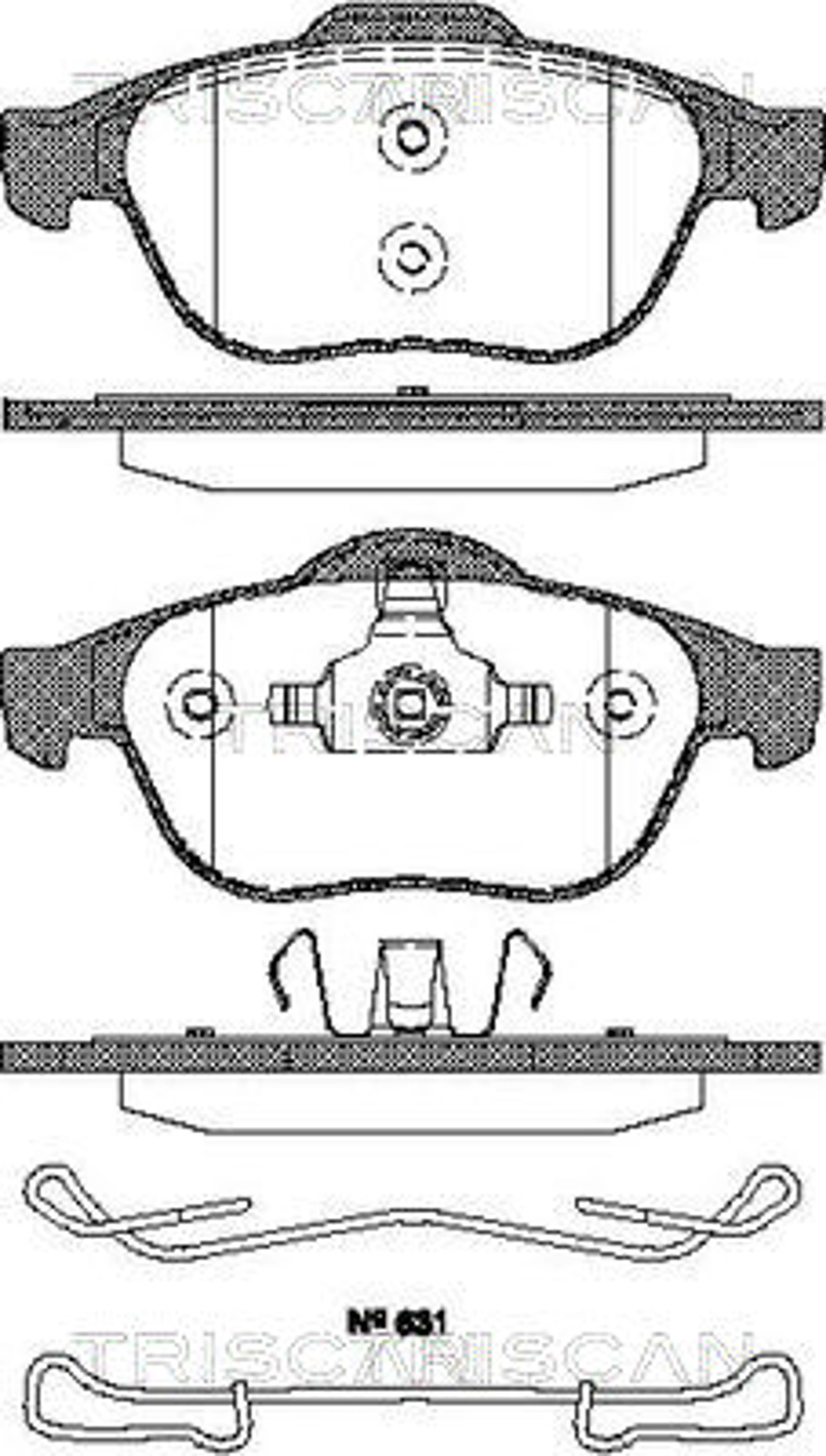 JUEGO DE PASTILLAS DE FRENO
