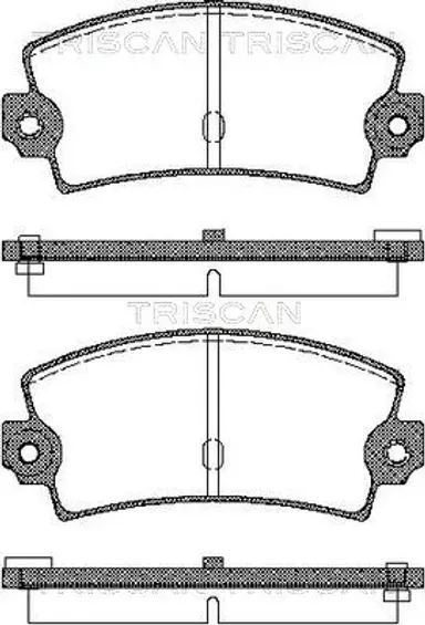JUEGO DE PASTILLAS DE FRENO