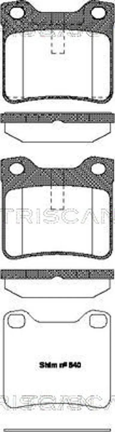 JUEGO DE PASTILLAS DE FRENO
