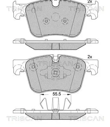 JUEGO DE PASTILLAS DE FRENO