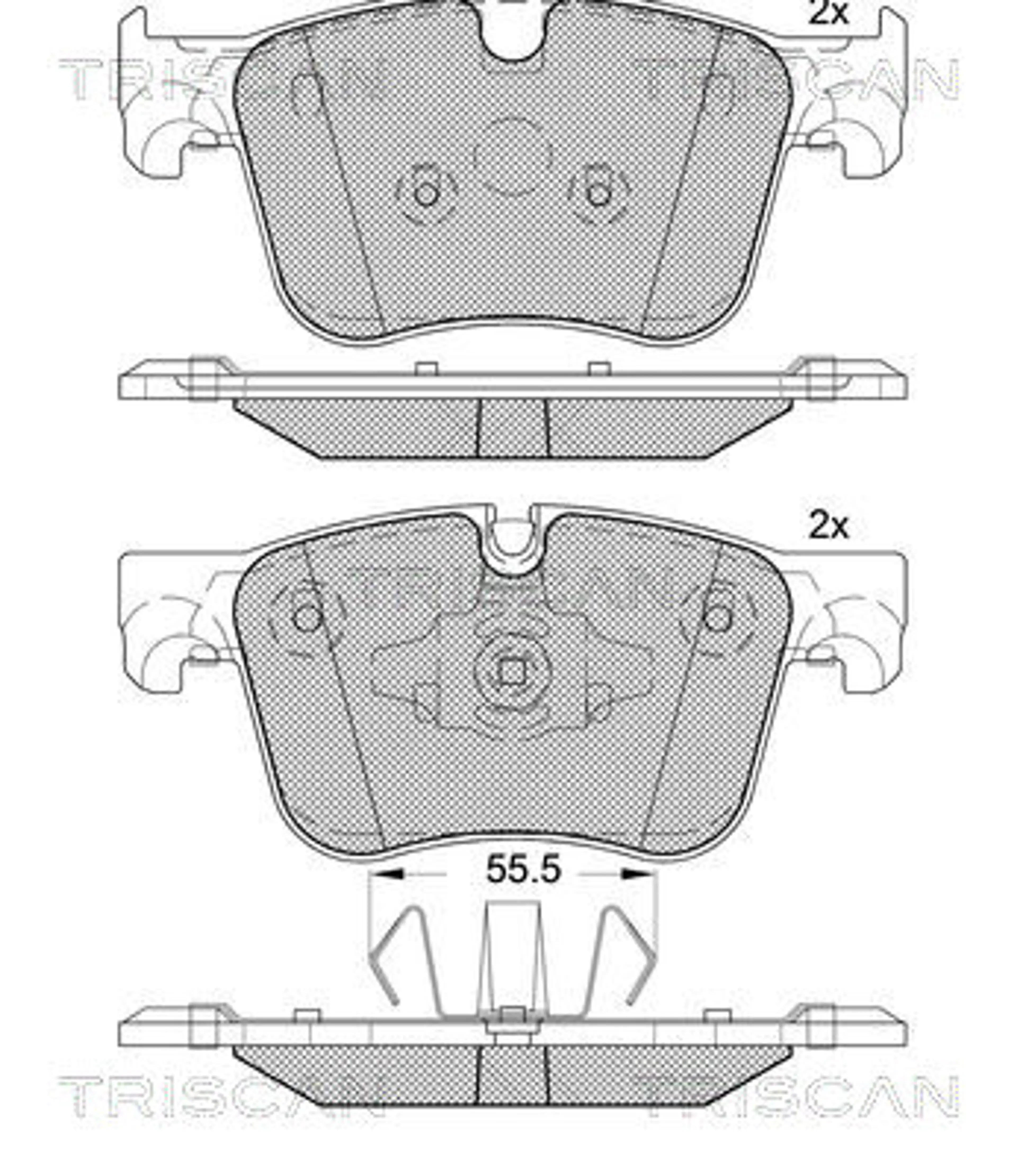 JUEGO DE PASTILLAS DE FRENO