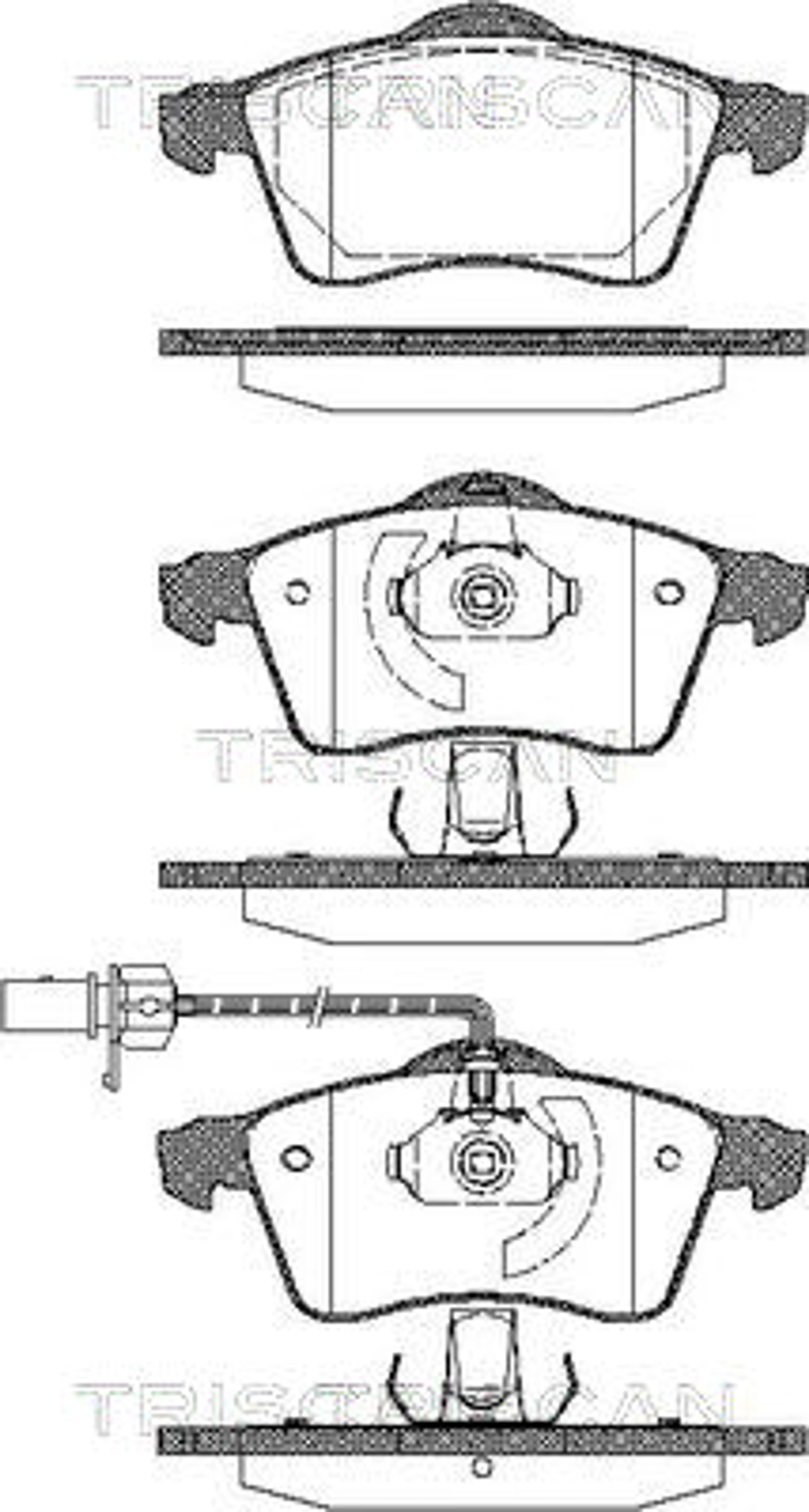 JUEGO DE PASTILLAS DE FRENO