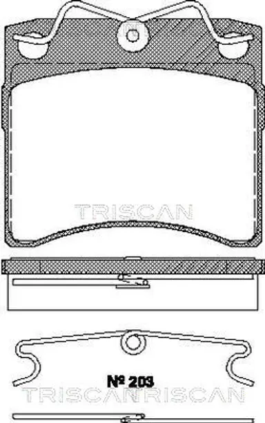 JUEGO DE PASTILLAS DE FRENO