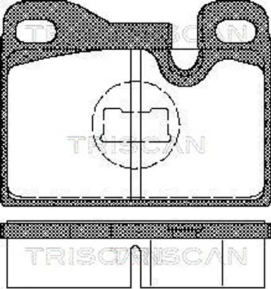 JUEGO DE PASTILLAS DE FRENO