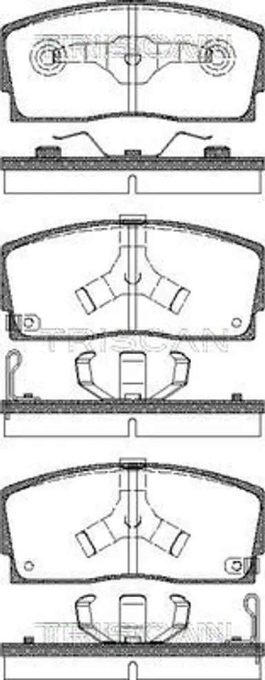 JUEGO DE PASTILLAS DE FRENO